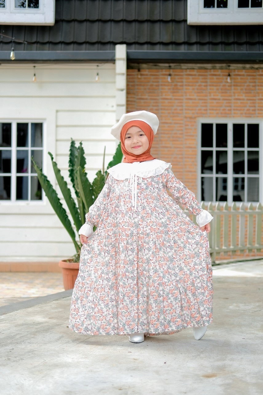 Yuka dress set (with shawl)