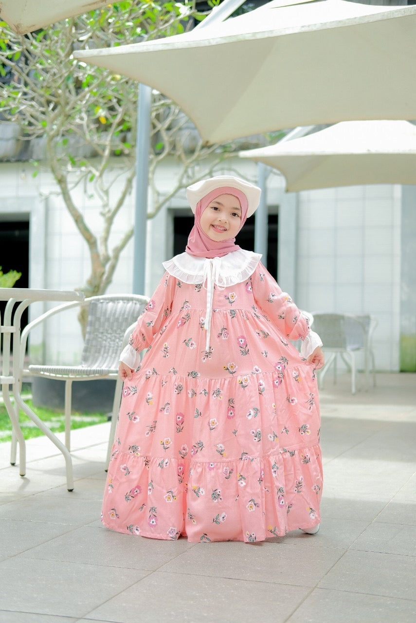 Yuka dress set (with shawl)